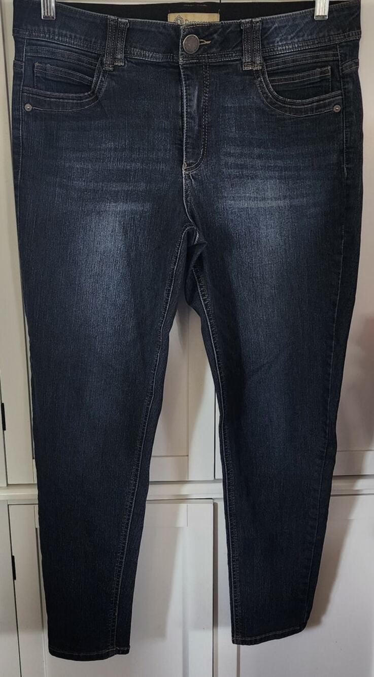 Democracy Ab Technology Tummy Control Stretch Elastic Waist Jegging Jeans 14